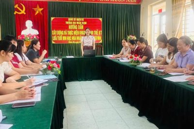 TẬP HUẤN CHUYÊN MÔN       Chuyên đề: Hướng dẫn xây dựng và thực hiện kế hoạch giáo dục cho trẻ khuyết tật học hòa nhập trong cơ sở giáo dục mầm non
