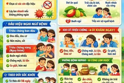 PHÒNG CHỐNG BỆNH DO VIRUS NIPAH